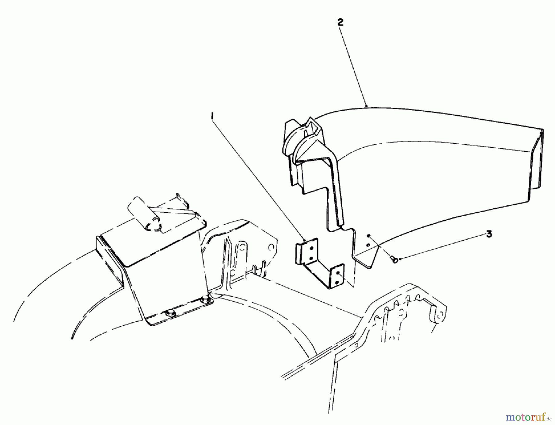  Toro Neu Mowers, Walk-Behind Seite 1 20698 - Toro Lawnmower, 1982 (2000001-2999999) SIDE DISCHARGE KIT NO. 59107 (OPTIONAL)