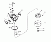 Toro 20700 - Lawnmower, 1978 (8000001-8999999) Listas de piezas de repuesto y dibujos CARBURETOR NO. 632050