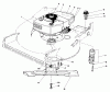 Toro 20705 - Lawnmower, 1985 (5000001-5999999) Listas de piezas de repuesto y dibujos ENGINE ASSEMBLY