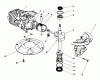 Toro 20745C - Lawnmower, 1986 (6000001-6999999) Listas de piezas de repuesto y dibujos CRANKSHAFT ASSEMBLY