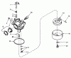 Toro 20758 - Lawnmower, 1983 (3000001-3999999) Listas de piezas de repuesto y dibujos CARBURETOR NO. 632050A