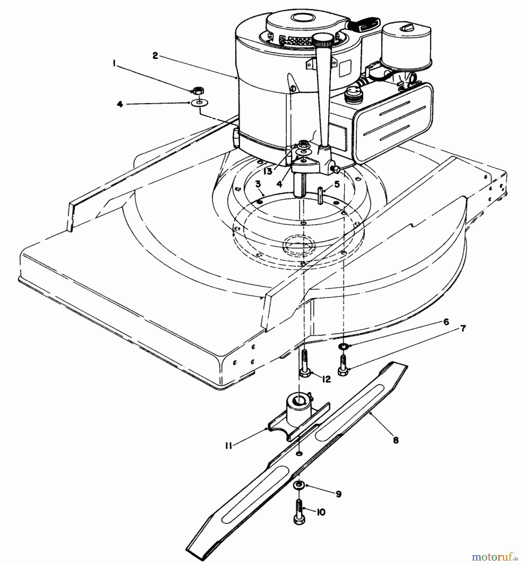  Toro Neu Mowers, Walk-Behind Seite 2 22005 - Toro Lawnmower, 1989 (9000001-9999999) ENGINE ASSEMBLY