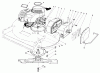 Toro 22035 - Lawnmower, 1984 (4000001-4999999) Listas de piezas de repuesto y dibujos ENGINE ASSEMBLY (MODEL 22030)