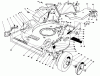 Toro 22043 - Lawnmower, 1993 (3900965-3999999) Listas de piezas de repuesto y dibujos HOUSING ASSEMBLY