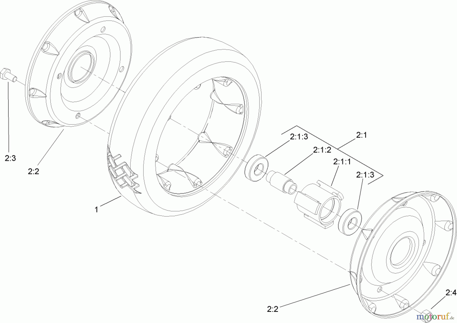  Toro Neu Mowers, Walk-Behind Seite 2 22168 - Toro 21