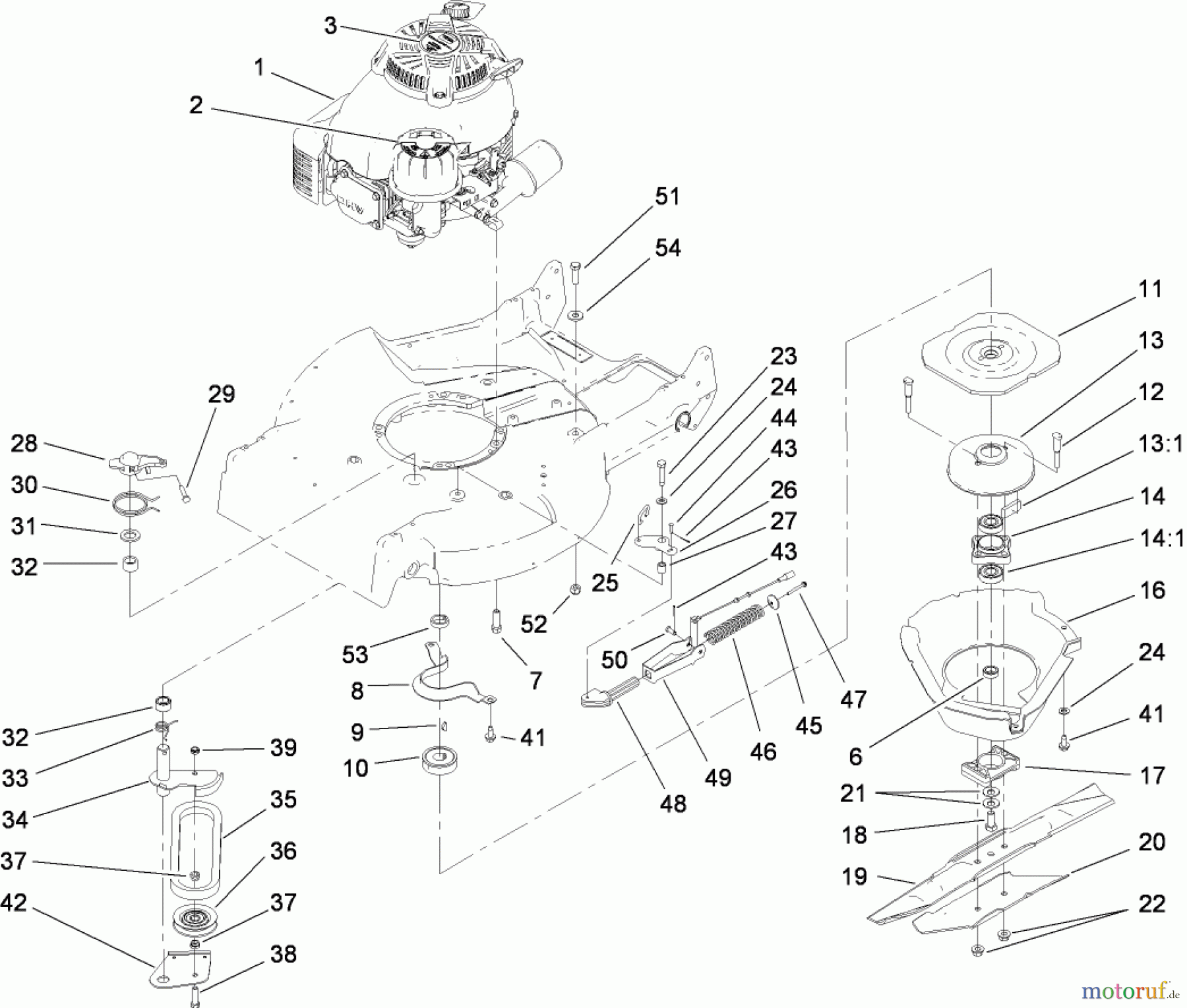  Toro Neu Mowers, Walk-Behind Seite 2 22188 - Toro 21