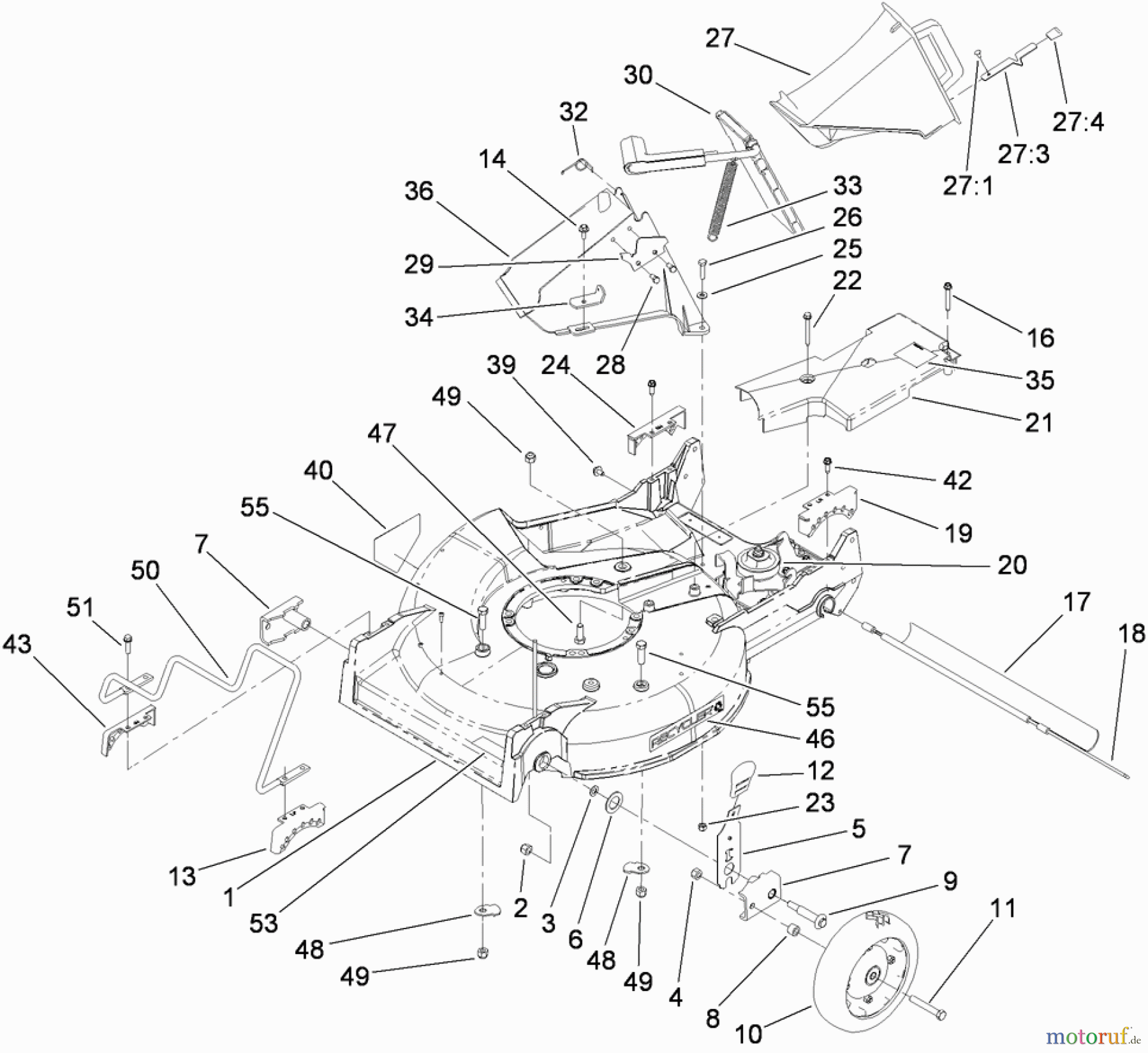  Toro Neu Mowers, Walk-Behind Seite 2 22196 - Toro 21