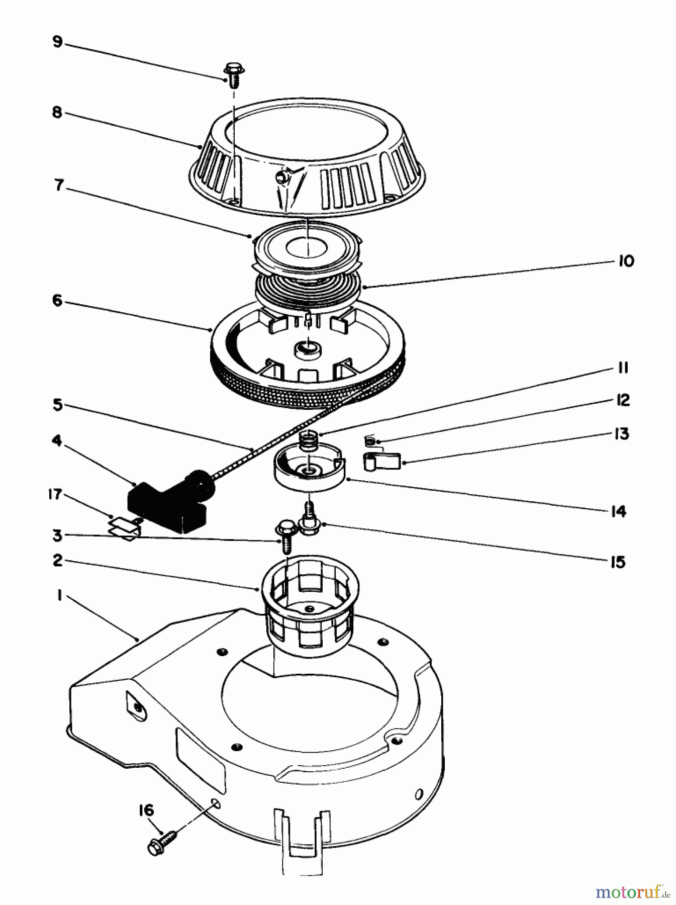  Toro Neu Mowers, Walk-Behind Seite 2 22710C - Toro Lawnmower, 1989 (SN 9900001-9999999) ENGINE ASSEMBLY MODEL NO. 47PJ8 #6