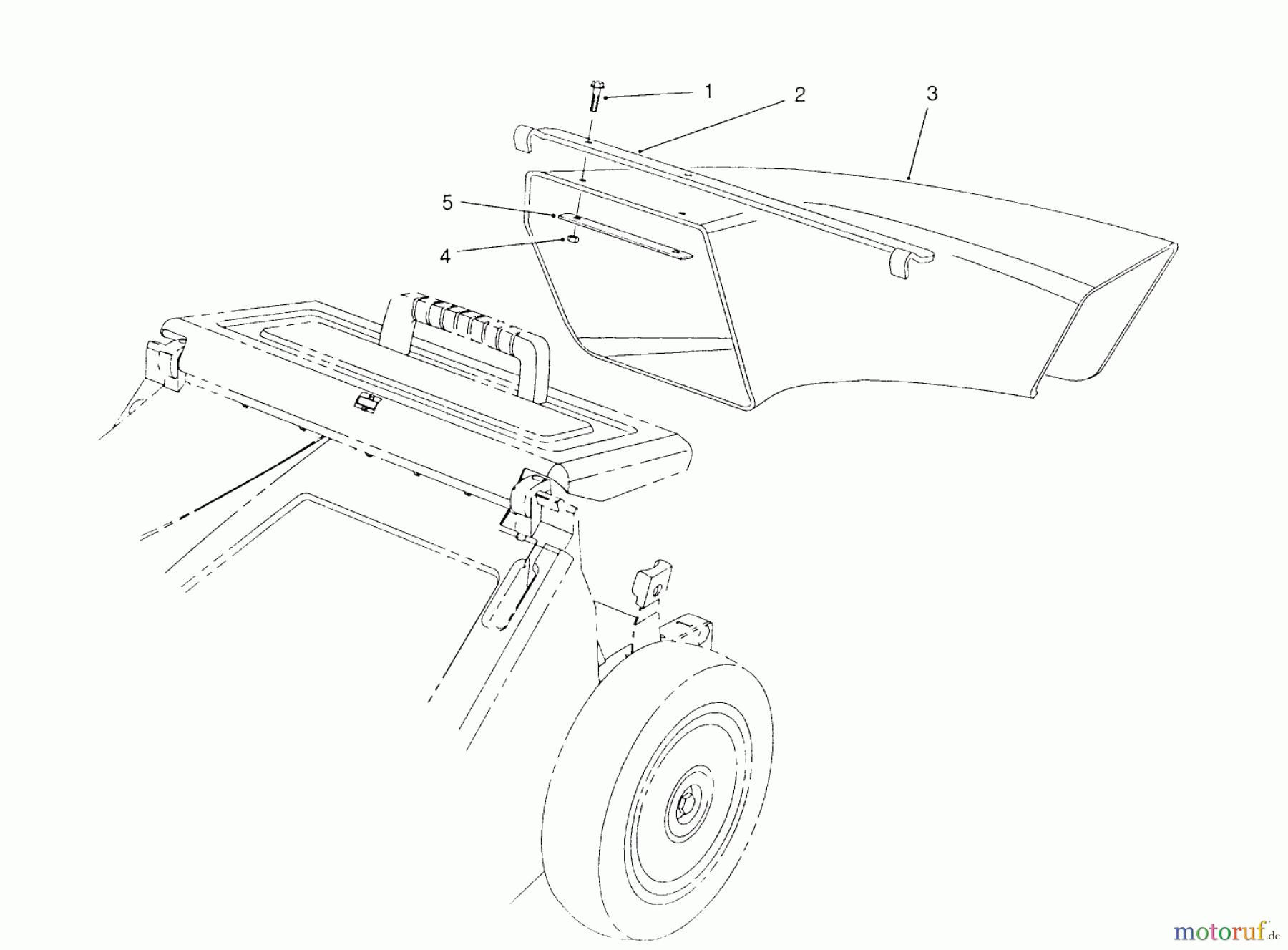  Toro Neu Mowers, Walk-Behind Seite 2 26620BG - Toro Lawnmower, 1990 (0009001-0999999) SIDE DISCHARGE CHUTE MODEL NO. 59112 (OPTIONAL)