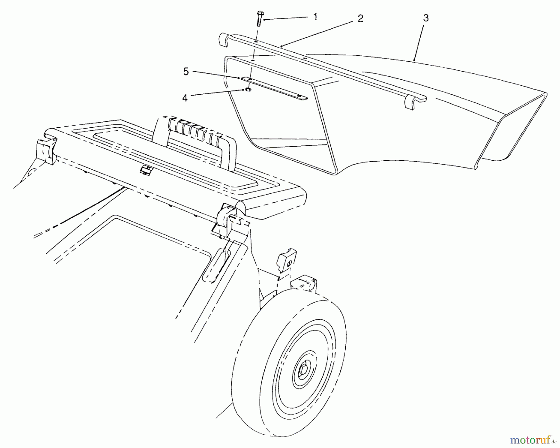  Toro Neu Mowers, Walk-Behind Seite 2 26620BG - Toro Lawnmower, 1991 (1000001-1999999) SIDE DISCHARGE CHUTE MODEL NO. 59112 (OPTIONAL)