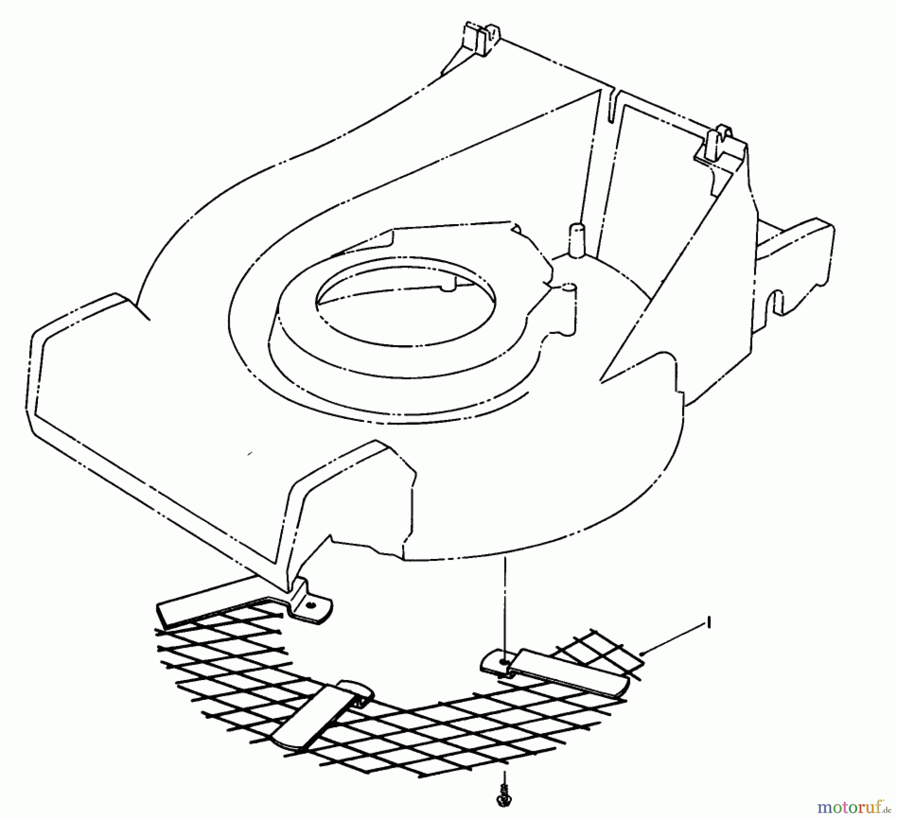  Toro Neu Mowers, Walk-Behind Seite 2 26621B - Toro Lawnmower, 1991 (1000001-1999999) LEAF SHREDDER KIT MODEL NO. 59181