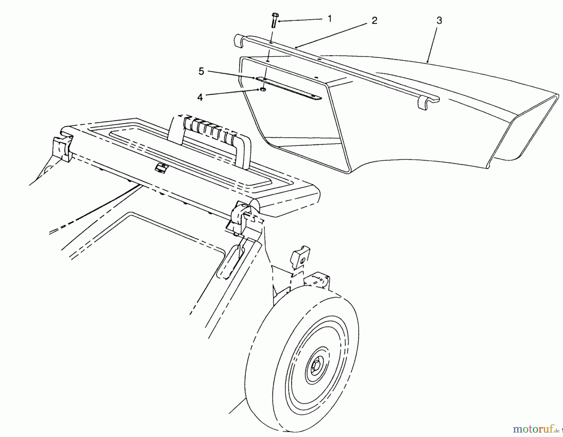  Toro Neu Mowers, Walk-Behind Seite 2 26622 - Toro Lawnmower, 1991 (1000001-1999999) SIDE DISCHARGE CHUTE MODEL NO. 59112 (OPTIONAL)