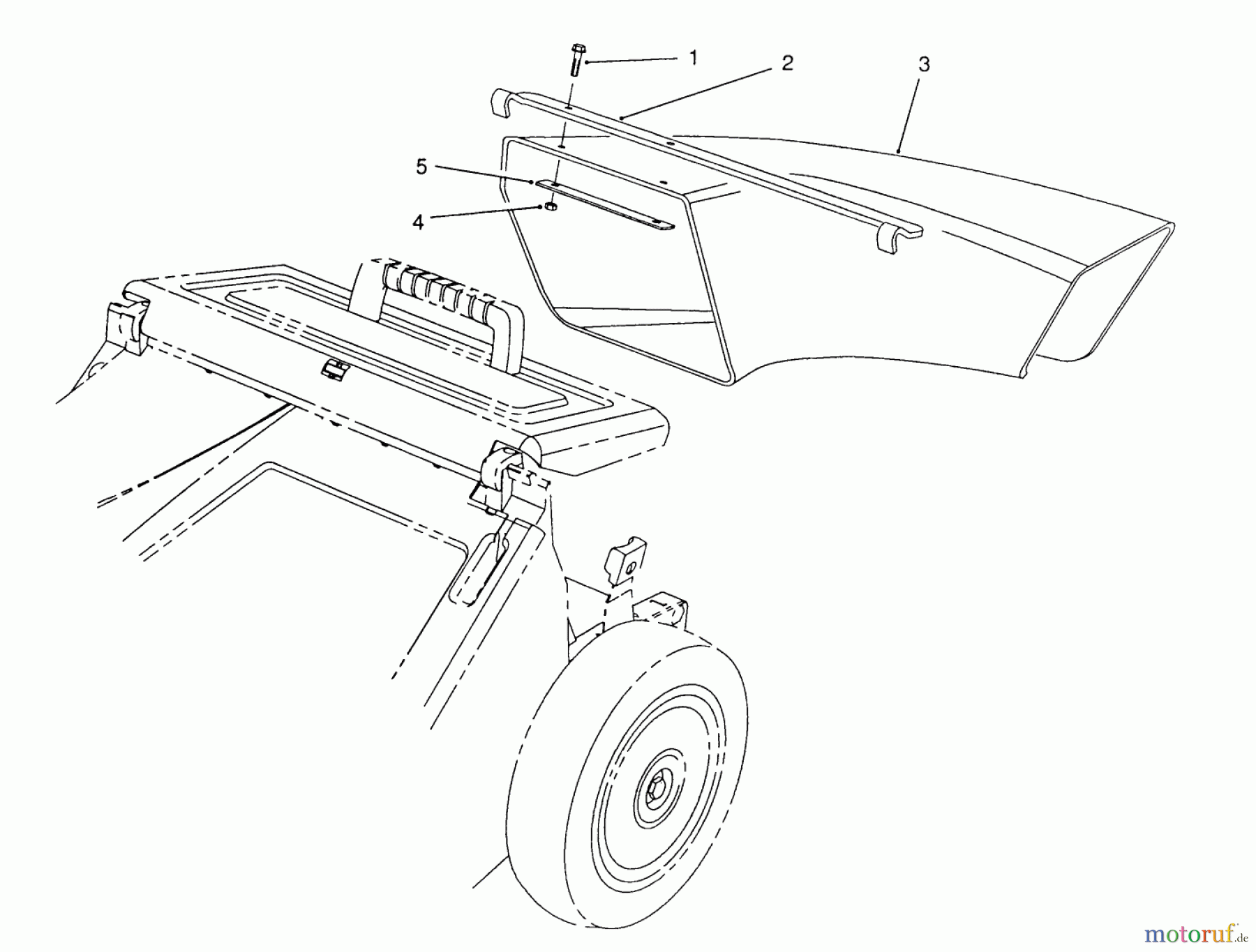  Toro Neu Mowers, Walk-Behind Seite 2 26623 - Toro Lawnmower, 1991 (0000001-0999999) SIDE DISCHARGE CHUTE MODEL NO. 59112 (OPTIONAL)