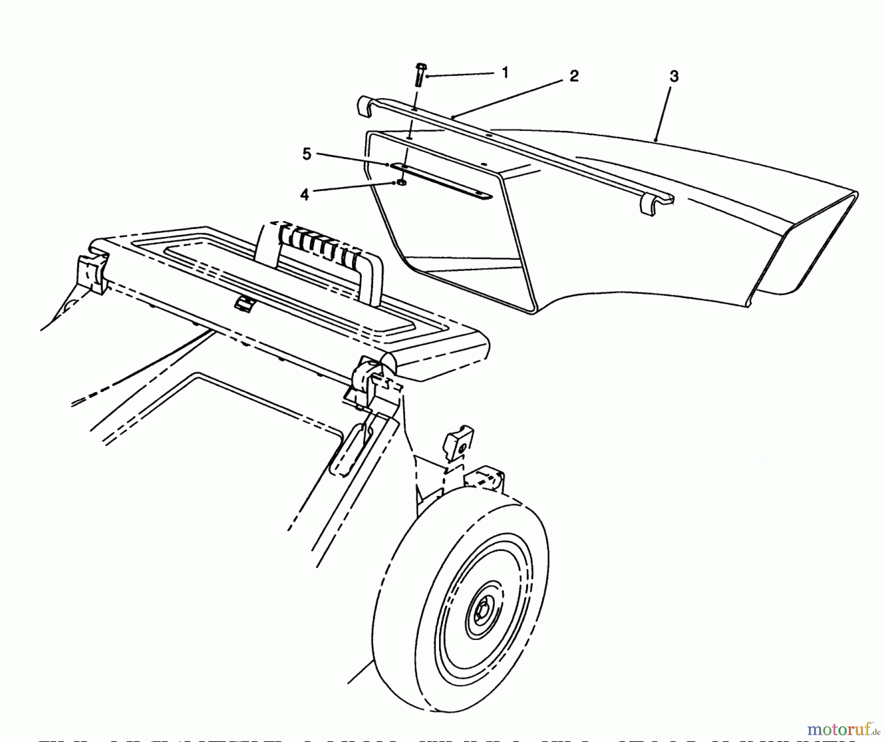  Toro Neu Mowers, Walk-Behind Seite 2 26624 - Toro Lawnmower, 1990 (0000001-0001101) SIDE DISCHARGE CHUTE MODEL NO. 59112 (OPTIONAL)