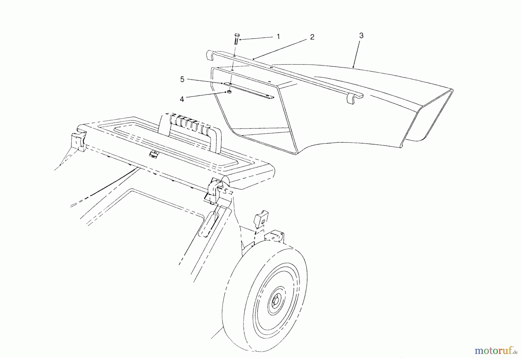  Toro Neu Mowers, Walk-Behind Seite 2 26625BG - Toro Lawnmower, 1990 (0000001-0999999) SIDE DISCHARGE CHUTE MODEL NO. 59112 (OPTIONAL)