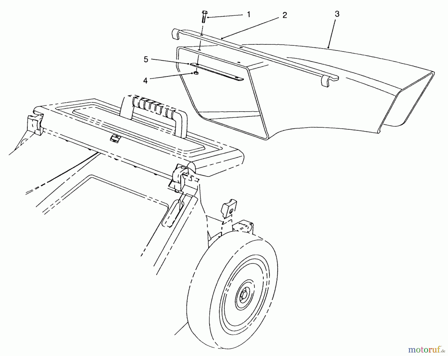  Toro Neu Mowers, Walk-Behind Seite 2 26625B - Toro Lawnmower, 1991 (1000001-1999999) SIDE DISCHARGE CHUTE MODEL NO. 59112 (OPTIONAL)