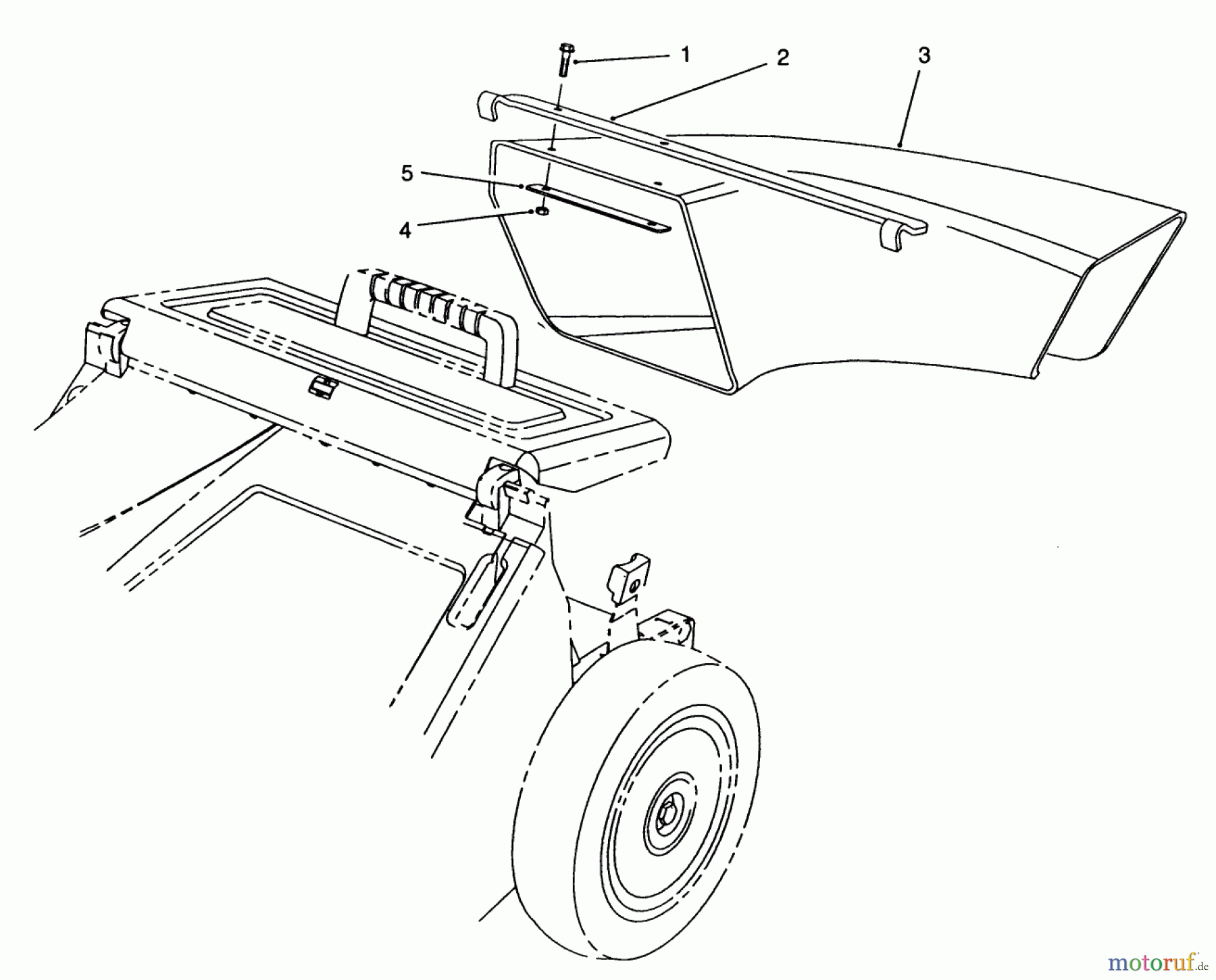  Toro Neu Mowers, Walk-Behind Seite 2 26625CG - Toro Lawnmower, 1989 (9000001-9999999) SIDE DISCHARGE CHUTE MODEL NO. 59112 (OPTIONAL)