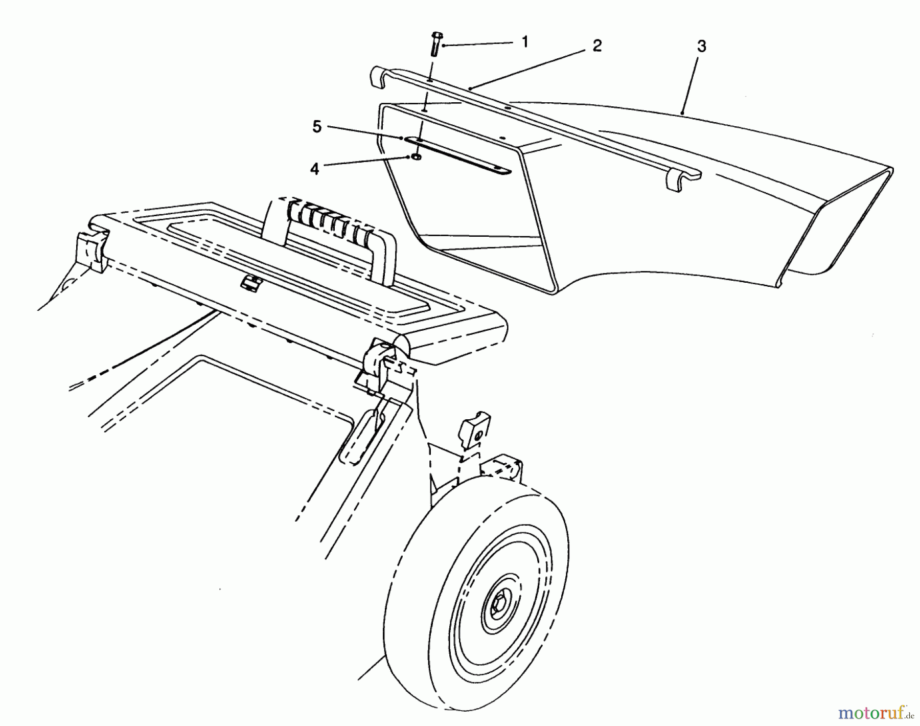  Toro Neu Mowers, Walk-Behind Seite 2 26625CS - Toro Lawnmower, 1989 (9000001-9999999) SIDE DISCHARGE CHUTE MODEL NO. 59112 (OPTIONAL)