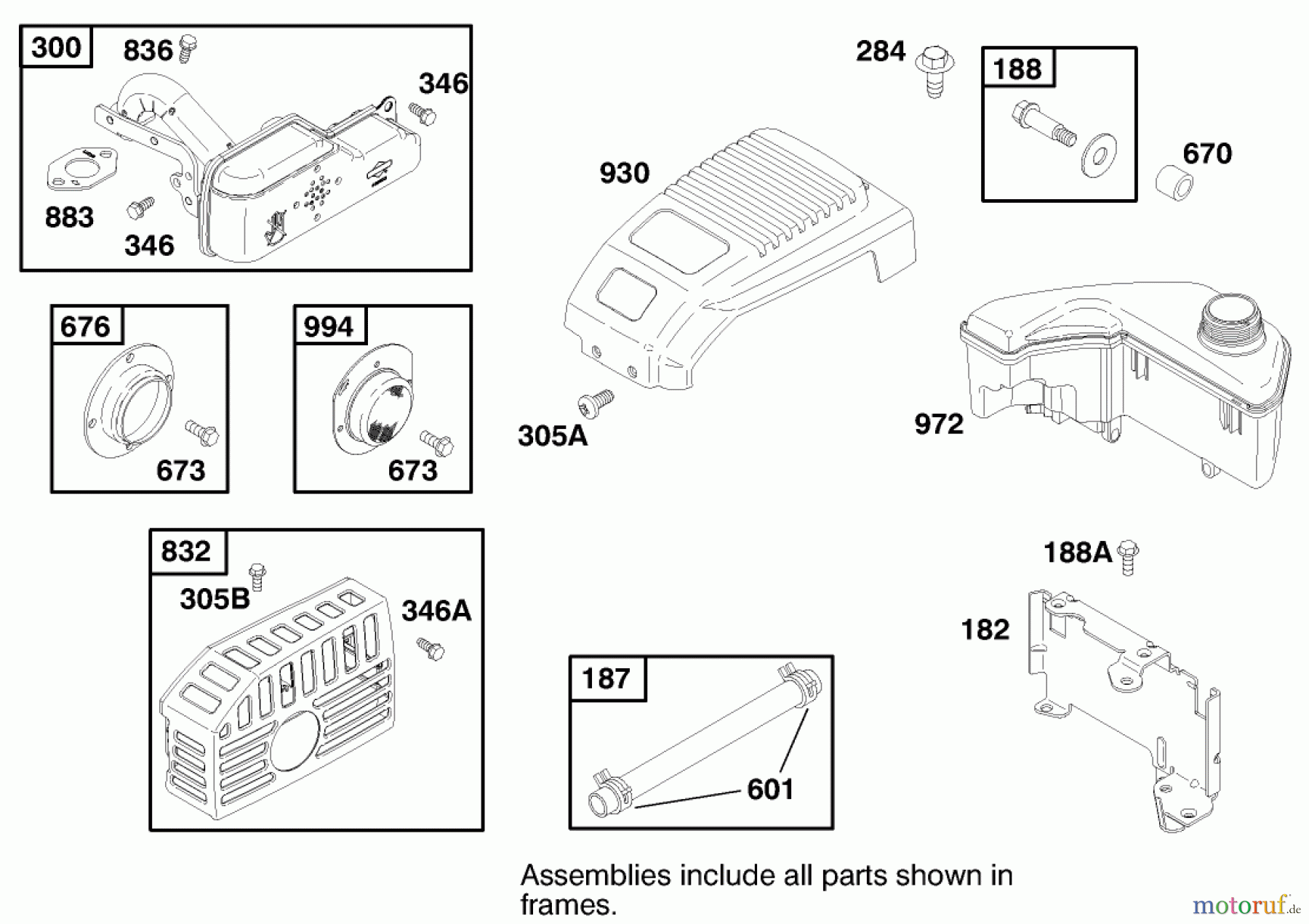  Toro Neu Mowers, Walk-Behind Seite 2 26637 - Toro Lawnmower, 2000 (200000001-200999999) ENGINE GTS-200 #6