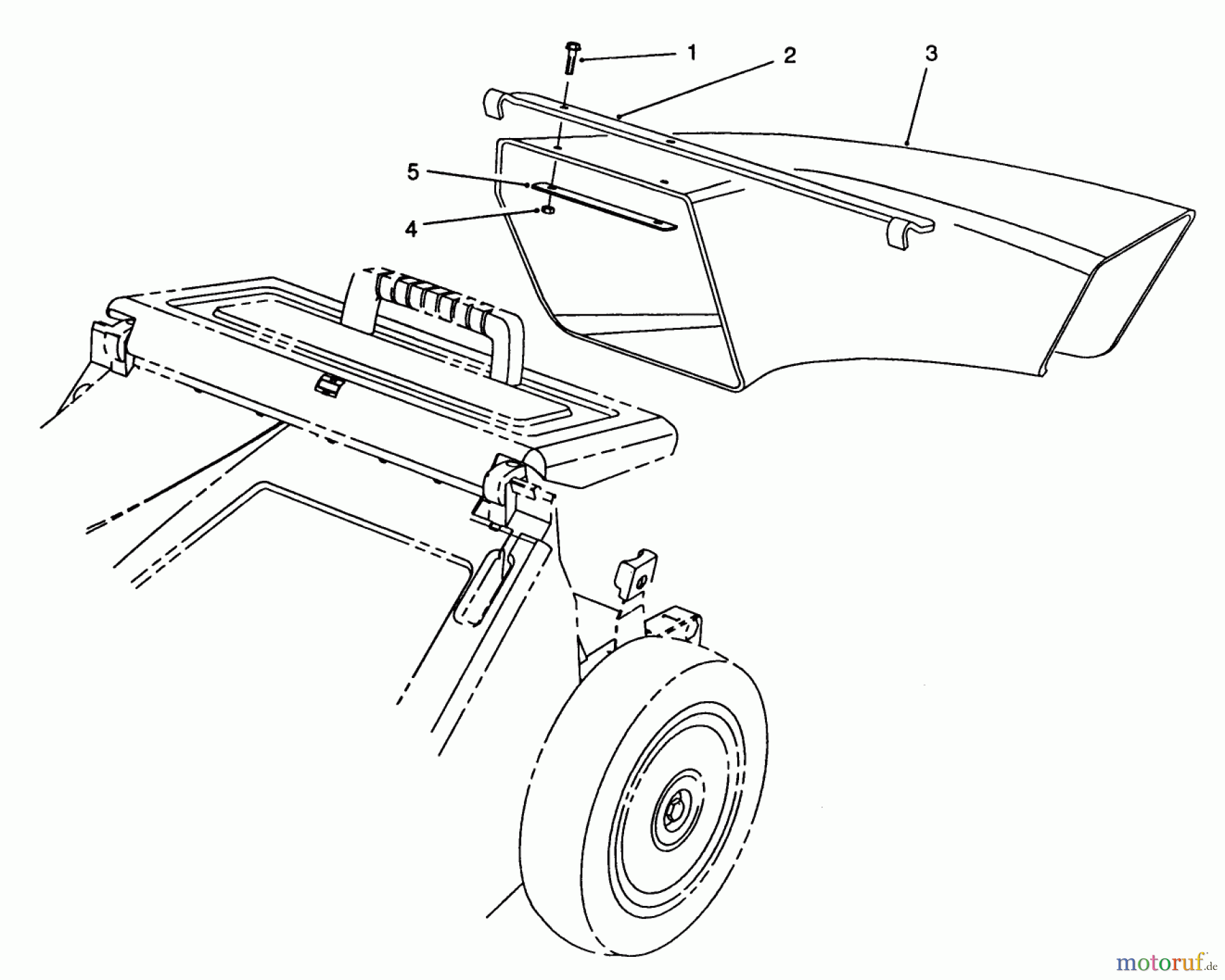  Toro Neu Mowers, Walk-Behind Seite 2 26641 - Toro Lawnmower, 1989 (9000001-9999999) SIDE DISCHARGE CHUTE MODEL NO. 59112 (OPTIONAL)