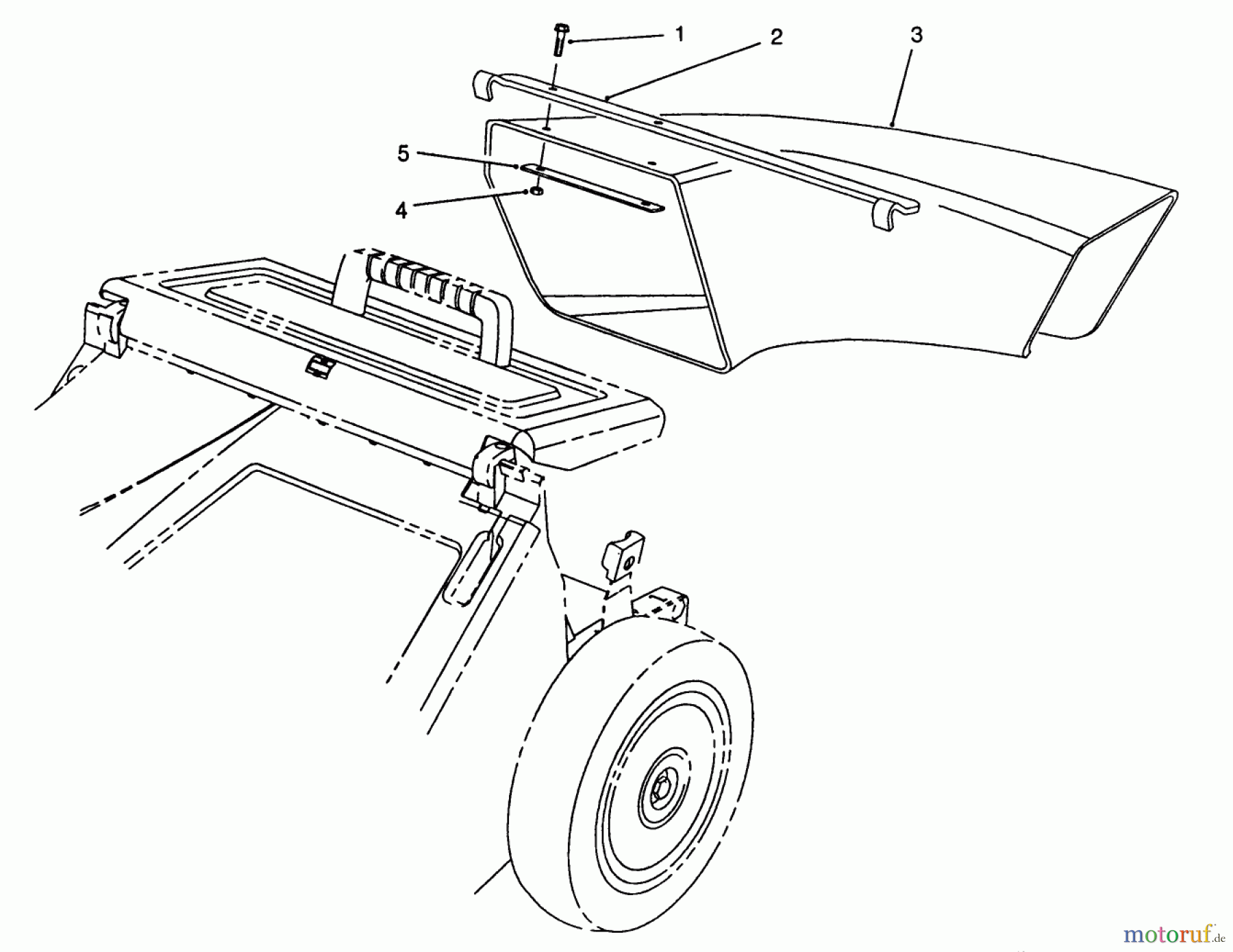  Toro Neu Mowers, Walk-Behind Seite 2 26642 - Toro Lawnmower, 1989 (9000001-9999999) SIDE DISCHARGE CHUTE MODEL NO. 59112 (OPTIONAL)