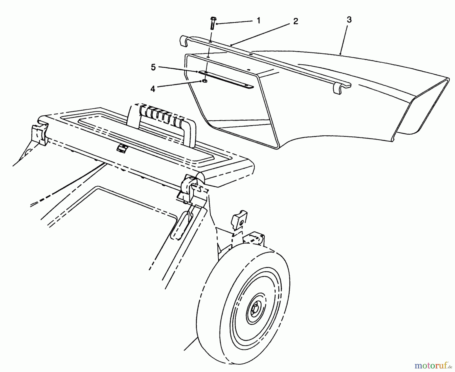  Toro Neu Mowers, Walk-Behind Seite 2 26651 - Toro Lawnmower, 1989 (9000001-9999999) SIDE DISCHARGE CHUTE MODEL NO. 59112 (OPTIONAL)