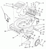 Toro 26683 - Lawnmower, 1990 (0000001-0999999) Listas de piezas de repuesto y dibujos HOUSING ASSEMBLY