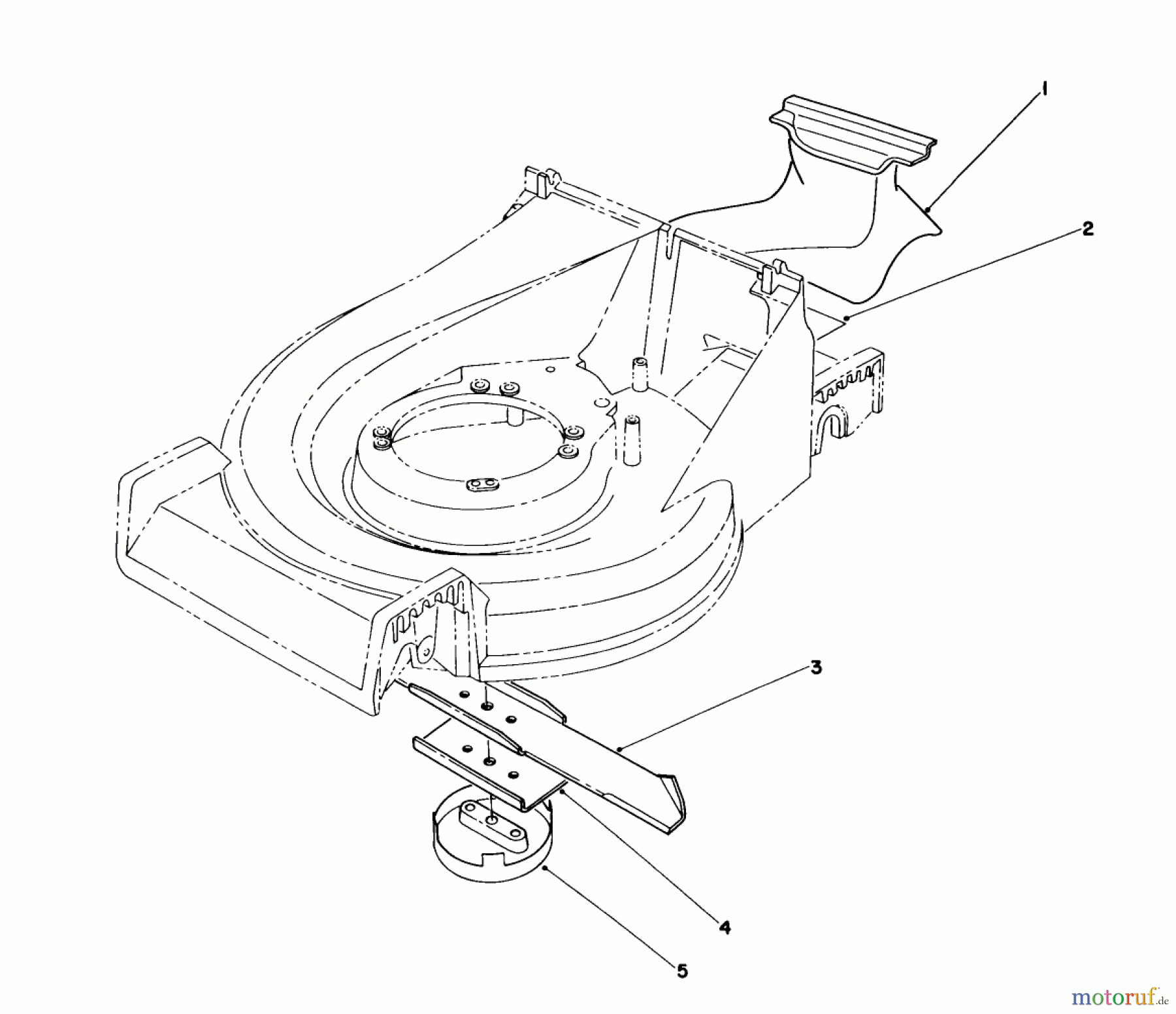  Toro Neu Mowers, Walk-Behind Seite 2 26683 - Toro Rear Bagger Mower, 1992 (2000001-2999999) MULCHING KIT MODEL NO. 59172