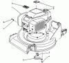 Toro 27501 - Lawnmower, 1992 (2000001-2999999) Listas de piezas de repuesto y dibujos ENGINE ASSEMBLY