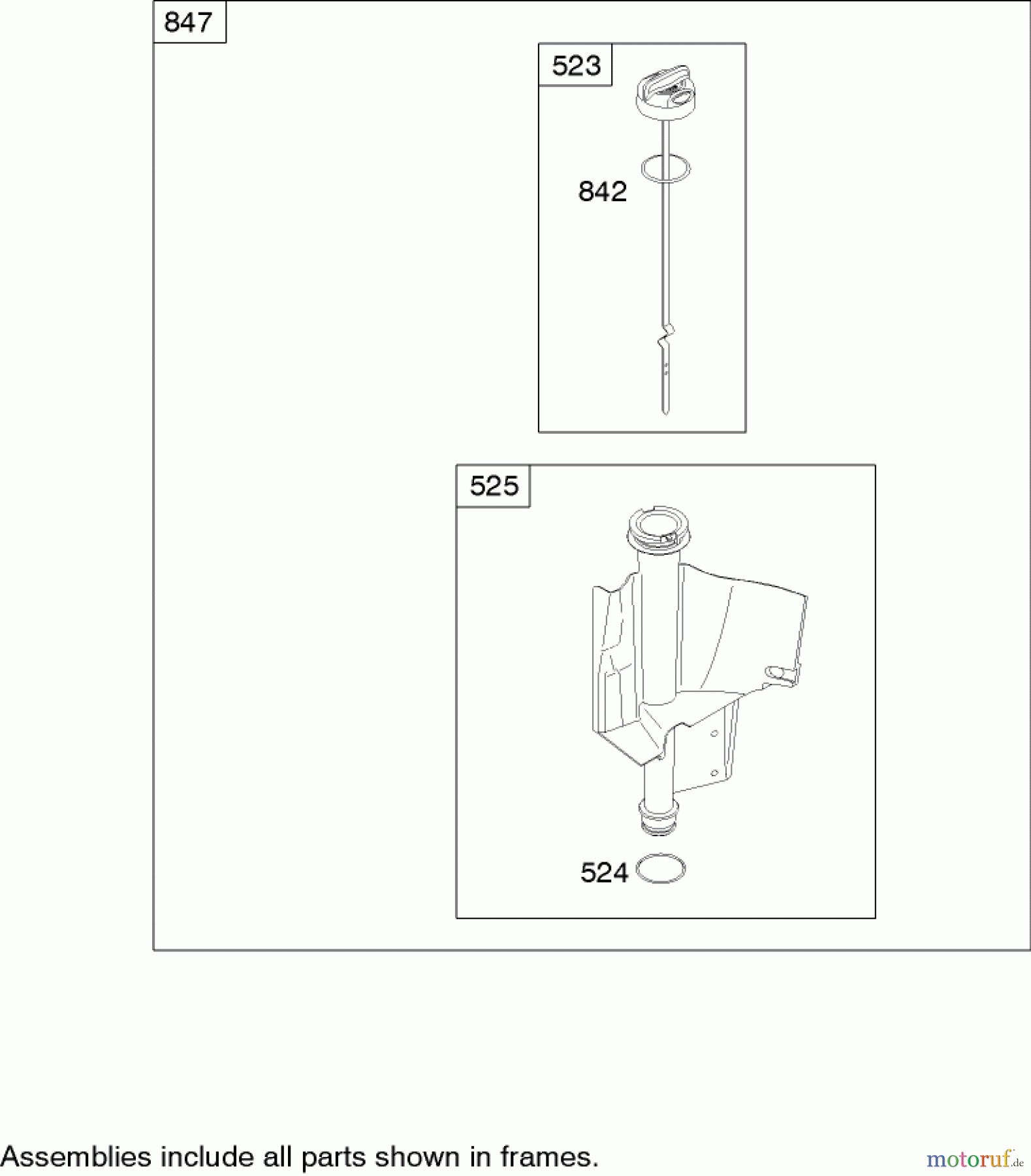  Toro Neu Mowers, Zero-Turn 74402 (14-38Z) - Toro 14-38Z TimeCutter Z Riding Mower, 2004 (240000001-240999999) OIL FILTER, TUBE AND PUMP ASSEMBLY BRIGGS AND STRATTON MODEL 280H07-0166-E1