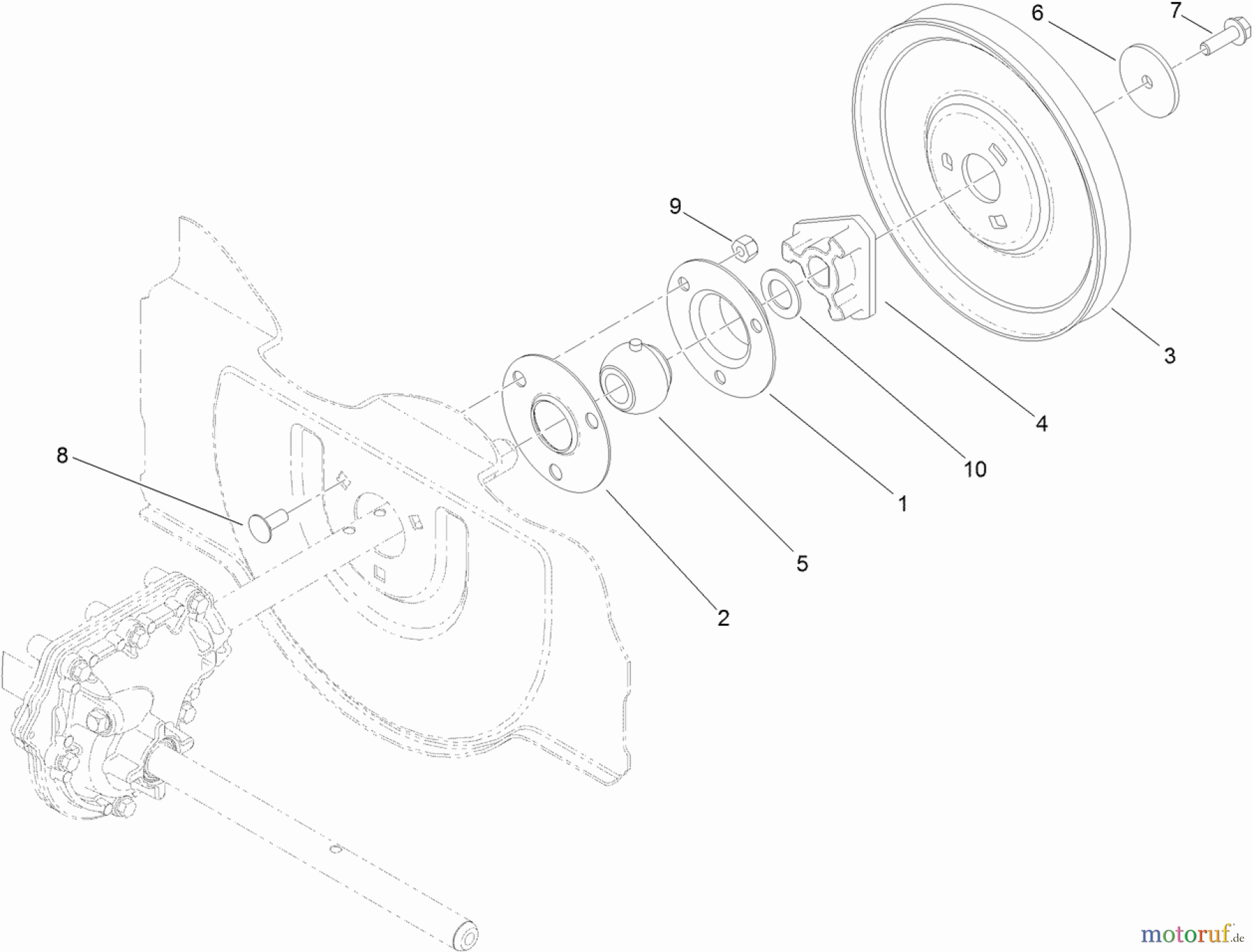  Toro Neu Snow Blowers/Snow Throwers Seite 1 37771 - Toro Power Max 726 OE Snowthrower, 2013 (SN 313000001-313999999) IMPELLER ASSEMBLY