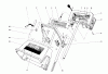 Toro 38000 (S-120) - S-120 Snowthrower, 1984 (4000001-4999999) Listas de piezas de repuesto y dibujos HANDLE ASSEMBLY