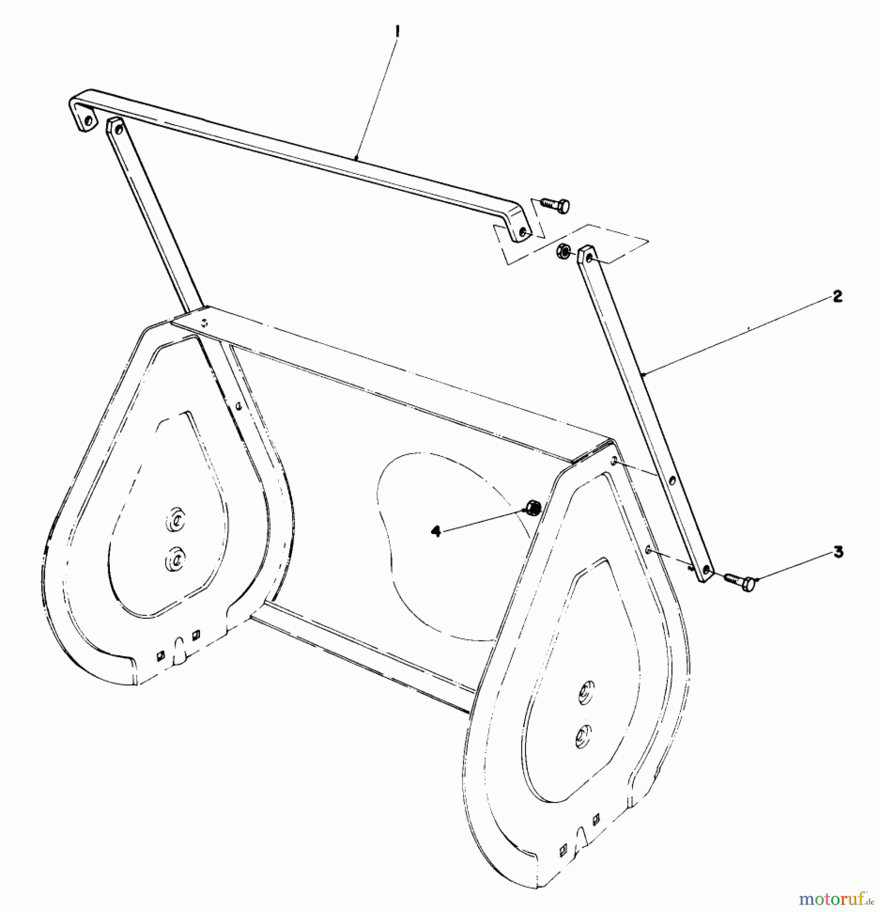  Toro Neu Snow Blowers/Snow Throwers Seite 1 38010 (421) - Toro 421 Snowthrower, 1979 (9000001-9999999) DRIFT BREAKER KIT NO. 37-7020