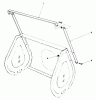 Toro 38010 (421) - 421 Snowthrower, 1979 (9000001-9999999) Listas de piezas de repuesto y dibujos DRIFT BREAKER KIT NO. 37-7020