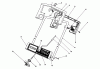 Toro 38025 (1800) - 1800 Power Curve Snowthrower, 1993 (3900001-3999999) Listas de piezas de repuesto y dibujos HANDLE ASSEMBLY