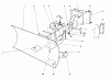 Toro 38050 (724) - 724 Snowthrower, 1984 (4000001-4999999) Listas de piezas de repuesto y dibujos GRADER BLADE ASSEMBLY MODEL 59099 (OPTIONAL)