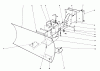 Toro 38045 (524) - 524 Snowthrower, 1980 (0000001-0999999) Listas de piezas de repuesto y dibujos GRADER BLADE ASSEMBLY MODEL 59051