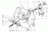 Toro 38054 (521) - 521 Snowthrower, 1993 (3900001-3999999) Listas de piezas de repuesto y dibujos AUGER ASSEMBLY