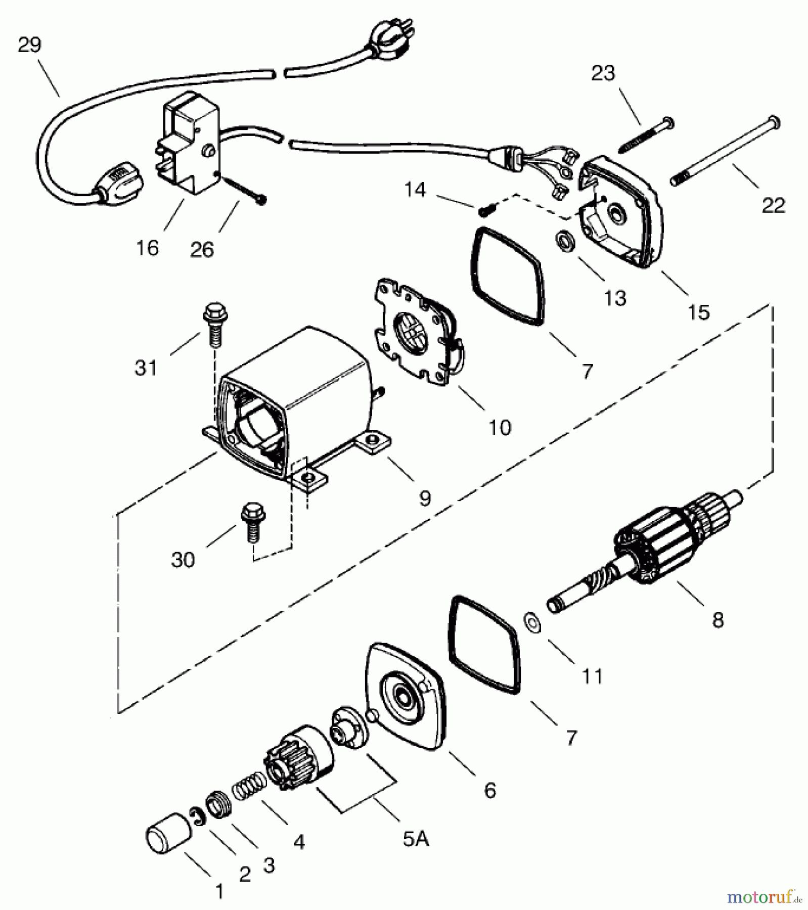  Toro Neu Snow Blowers/Snow Throwers Seite 1 38053 (824) - Toro 824 Snowthrower, 2001 (210000001-210999999) ELECTRIC STARTER NO. 33329E (110 VOLT) TECUMSEH HMSK80-155672V (MODEL NO. 38078 ONLY)