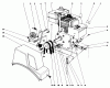Toro 38056 (521) - 521 Snowthrower, 1988 (8000001-8999999) Listas de piezas de repuesto y dibujos ENGINE ASSEMBLY