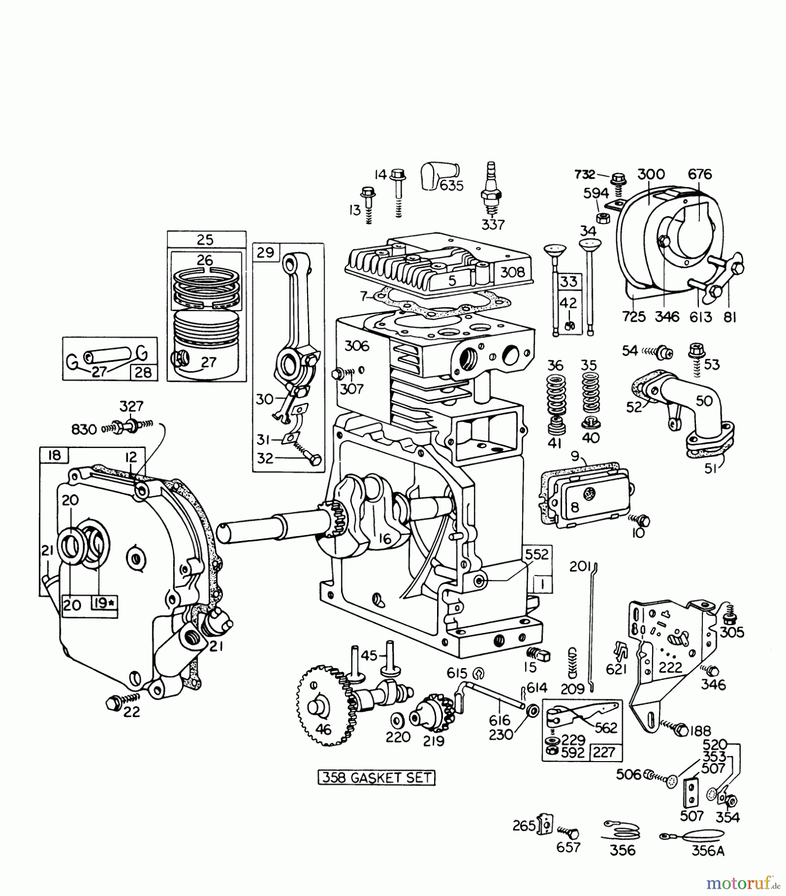  Toro Neu Snow Blowers/Snow Throwers Seite 1 38060 (826) - Toro 826 Snowthrower, 1978 (8000001-8999999) ENGINE BRIGGS & STRATTON MODEL NO. 190402 TYPE 0914-02 (8 H.P. SNOWTHROWER MODEL 38060)