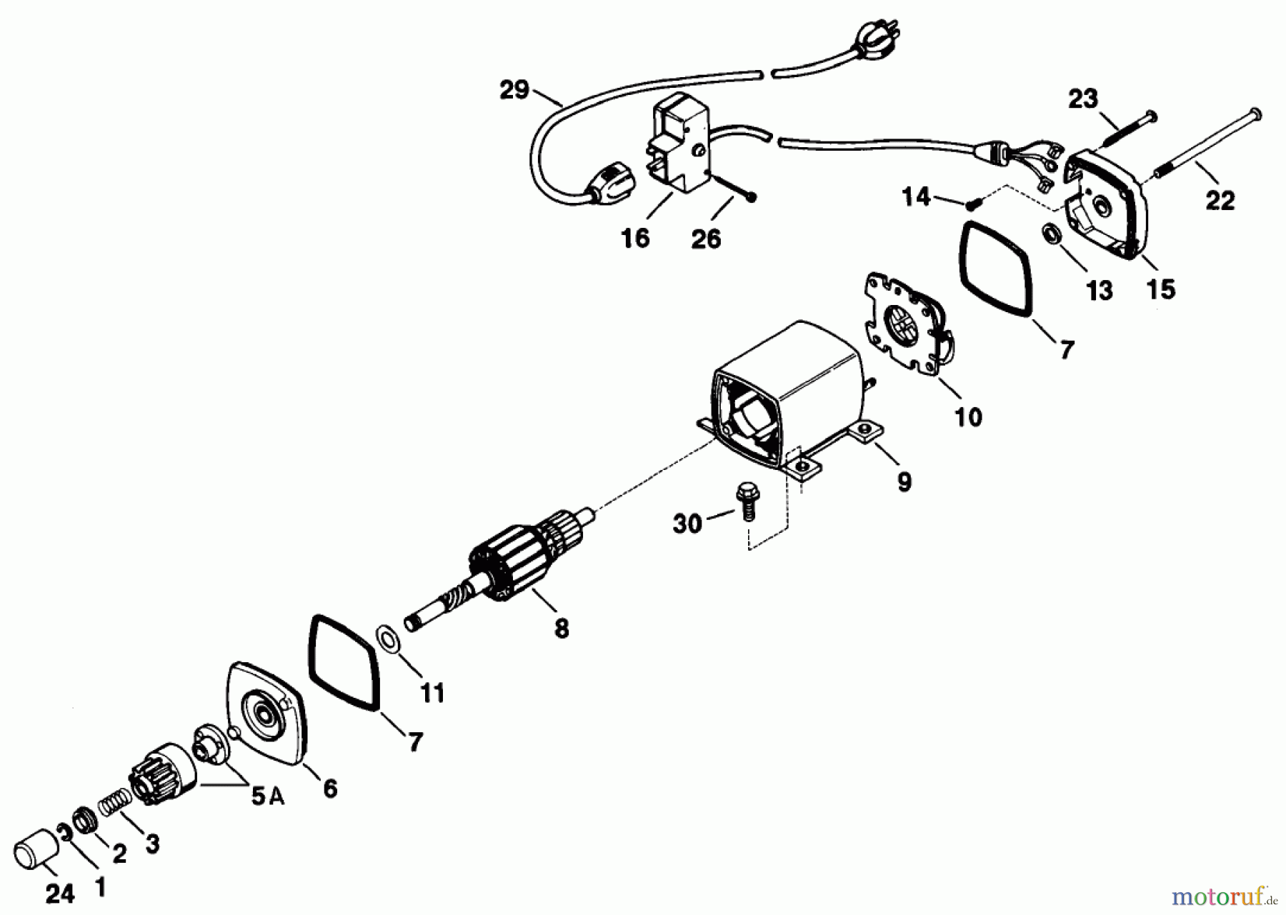  Toro Neu Snow Blowers/Snow Throwers Seite 1 38063 (622) - Toro 622 Snowthrower, 1998 (8900001-8999999) ELECTRIC STARTER KIT NO. 38-7590 (OPTIONAL)