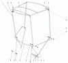Toro 38065 (624) - 624 Snowthrower, 1989 (9000001-9999999) Listas de piezas de repuesto y dibujos SNOW CAB ASSEMBLY MODEL 42-3380 (OPTIONAL)