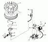 Toro 38085 (824) - 824 Snowthrower, 1982 (2000001-2999999) Listas de piezas de repuesto y dibujos MAGNETO NO. 610848