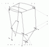 Toro 38150 (826) - 826 Snowthrower, 1983 (3000001-3999999) Listas de piezas de repuesto y dibujos SNOW CAB ASSEMBLY MODEL 42-3380 (OPTIONAL)