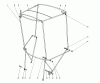 Toro 38150 (826) - 826 Snowthrower, 1984 (4000001-4999999) Listas de piezas de repuesto y dibujos SNOW CAB ASSEMBLY MODEL 42-3380 (OPTIONAL)
