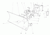 Toro 38150 (826) - 826 Snowthrower, 1987 (7000001-7999999) Listas de piezas de repuesto y dibujos GRADER BLADE ASSEMBLY MODEL NO. 59099 (OPTIONAL)