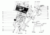 Toro 38155 (826) - 826 Snowthrower, 1980 (0000001-0999999) Listas de piezas de repuesto y dibujos HANDLE ASSEMBLY