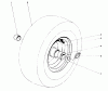 Toro 38155 (826) - 826 Snowthrower, 1980 (0000001-0999999) Listas de piezas de repuesto y dibujos WHEEL ASSEMBLY