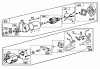Toro 38160 (1132) - 1132 Snowthrower, 1980 (0000001-0999999) Listas de piezas de repuesto y dibujos STARTER MOTOR KIT MODEL NO. 37-4630 (8 H.P. & 11 H.P. SNOWTHROWE